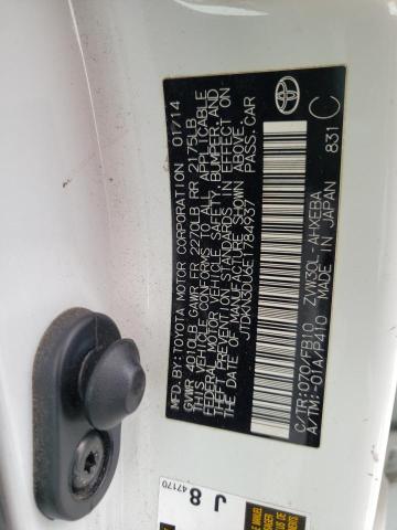 JTDKN3DU6E1784937 Toyota Prius 2014. Фото: 9
