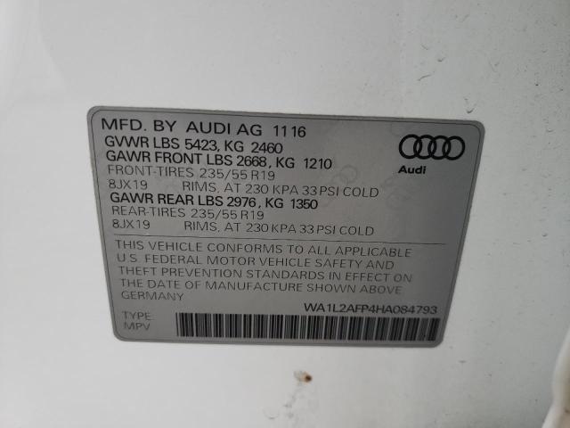 VIN WA1L2AFP4HA084793 2017 Audi Q5, Premium Plus no.10