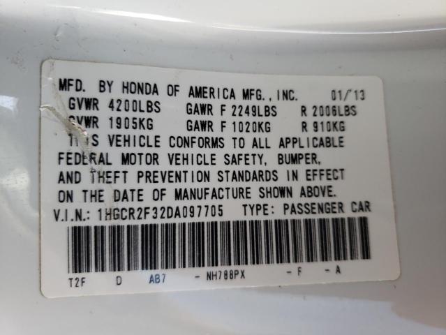 1HGCR2F32DA097705 Honda Accord Lx 2013. Фото: 9