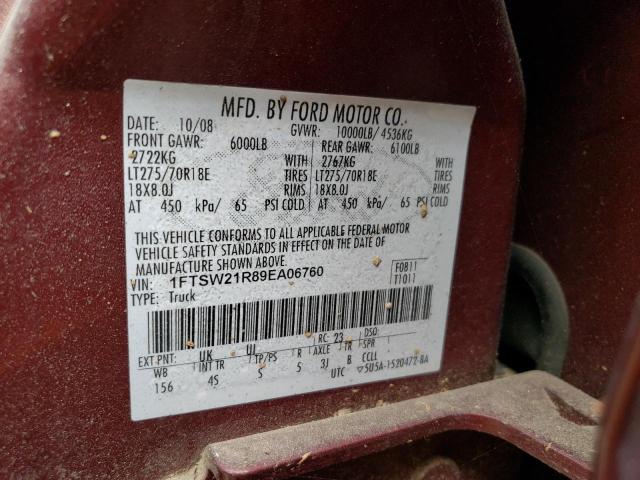 Фото: 1FTSW21R89EA06760 - 10