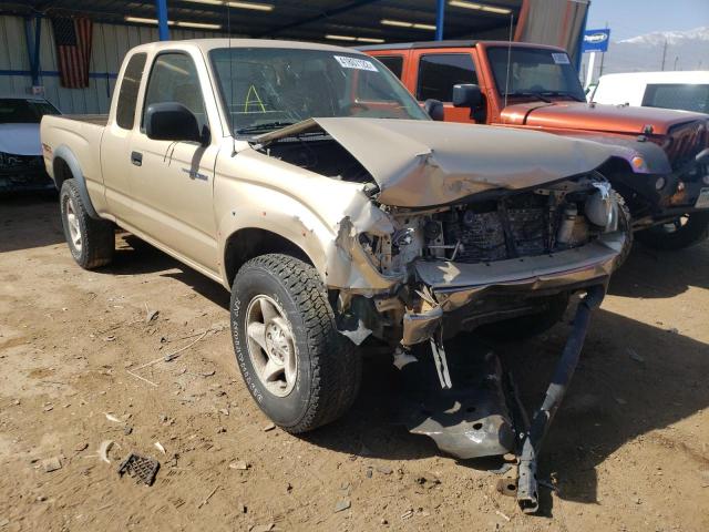 Salvage cars for sale from Copart Colorado Springs, CO: 2002 Toyota Tacoma