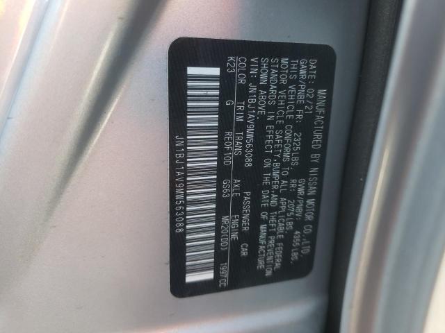 JN1BJ1AV9MW563088 Nissan Rogue Spor 2021. Фото: 9