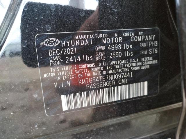 2022 GENESIS G70 BASE KMTG54TE7NU097441