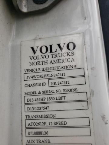 2020 VOLVO VNR 4V4WC9EH6LN247412