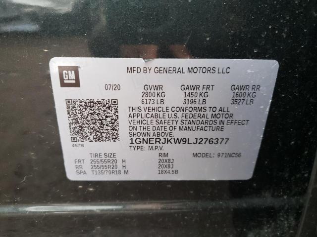 2020 CHEVROLET TRAVERSE R 1GNERJKW9LJ276377
