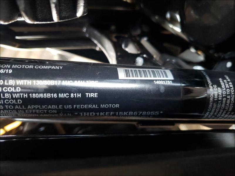 1HD1KEF15KB678955 2019 HARLEY-DAVIDSON FLHTK