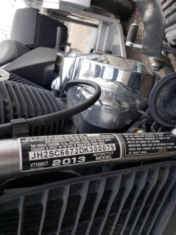 2013 HONDA VT1300 CT JH2SC6672DK300079