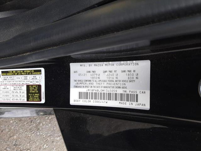 2021 MAZDA 3 SELECT JM1BPABL0M1345059