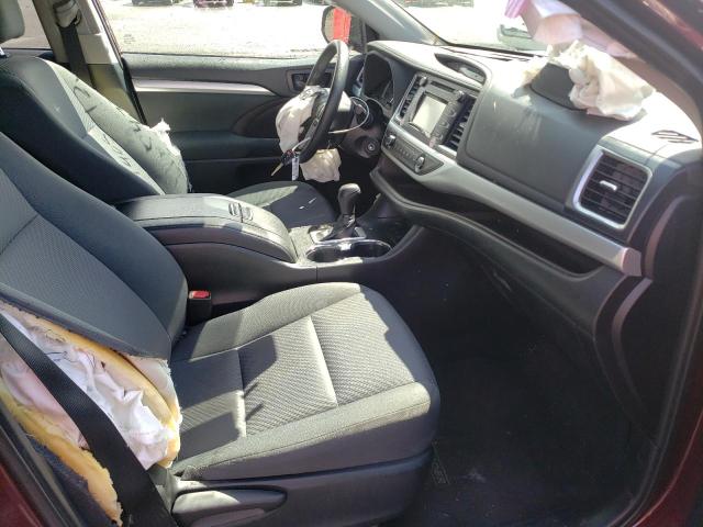 2019 TOYOTA HIGHLANDER 5TDBZRFH5KS963895