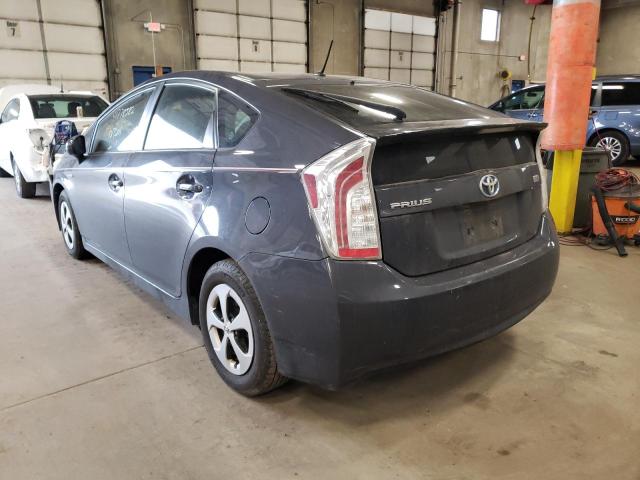 JTDKN3DUXC5410112 Toyota Prius 2012. Фото: 2