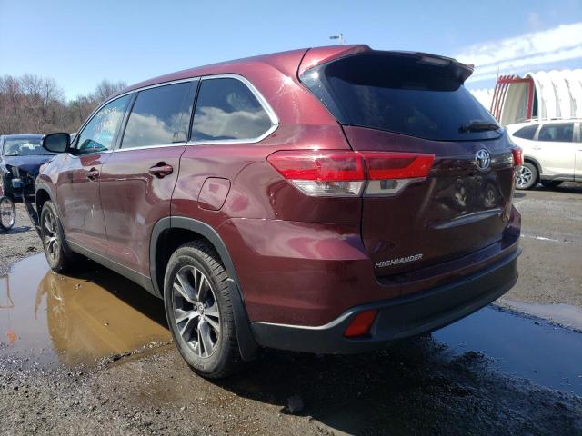 2019 TOYOTA HIGHLANDER 5TDBZRFH5KS963895