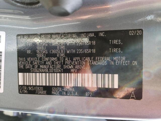 5TDGZRAH9LS010041 Toyota Highlander 2020. Фото: 9