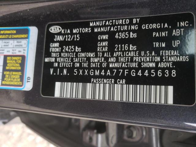 Фото: 5XXGM4A77FG445638 - 10