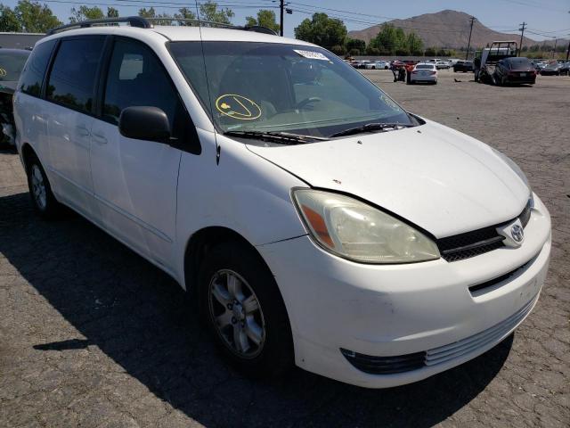 Salvage cars for sale from Copart Colton, CA: 2004 Toyota Sienna CE