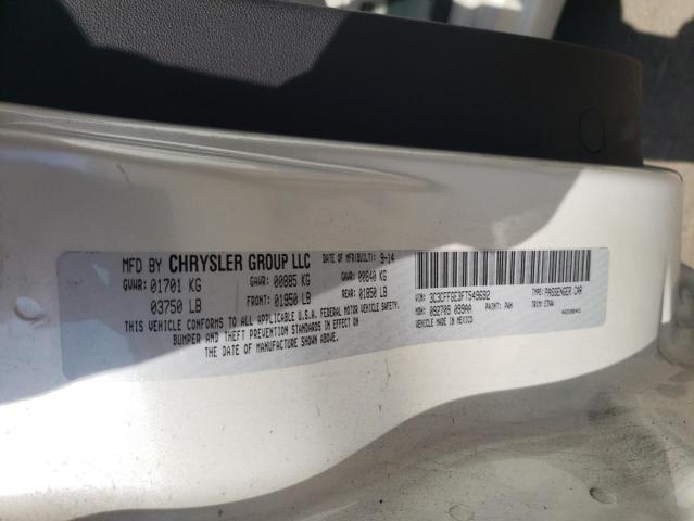 2015 FIAT 500 ELECTR 3C3CFFGE3FT549692
