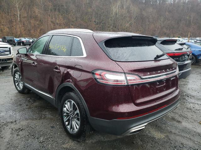 2020 LINCOLN NAUTILUS 2LMPJ8J94LBL20657
