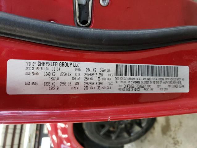 3C4PDDBG1FT589687 Dodge Journey Sx 2015. Фото: 9