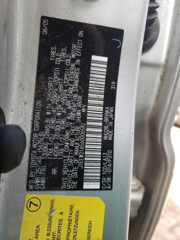 JTEEW21A560006582 Toyota Highlander 2006. Фото: 9