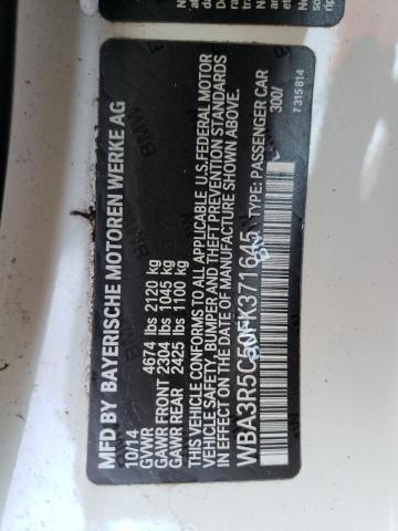 2015 BMW 435 XI WBA3R5C50FK371645