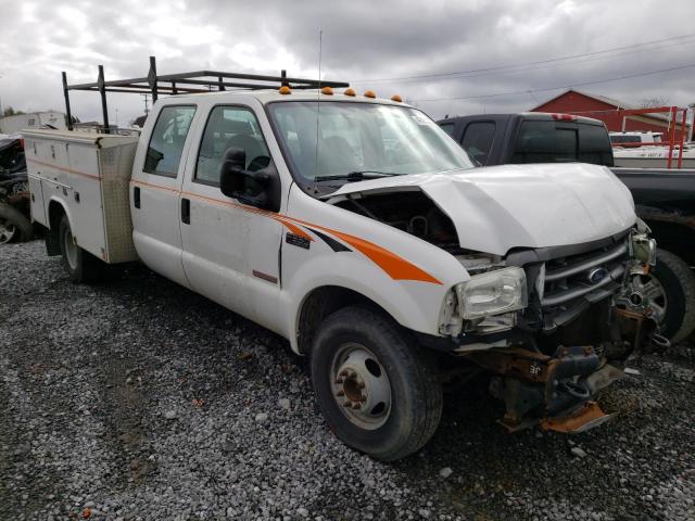 Salvage cars for sale from Copart Ebensburg, PA: 2004 Ford F350 Super