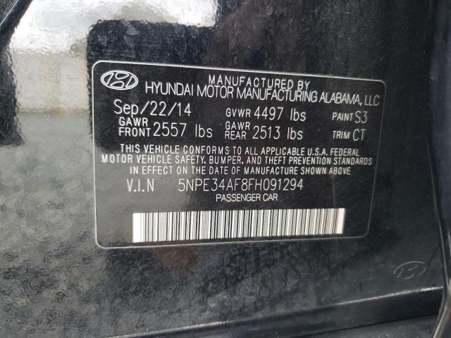 2015 HYUNDAI SONATA SPO 5NPE34AF8FH091294