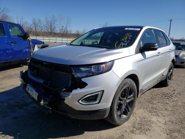 2FMPK4J8XJBC45758 Ford Edge Sel 2018. Фото: 1