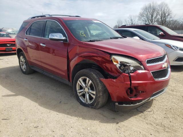 Salvage cars for sale from Copart Milwaukee, WI: 2013 Chevrolet Equinox LT