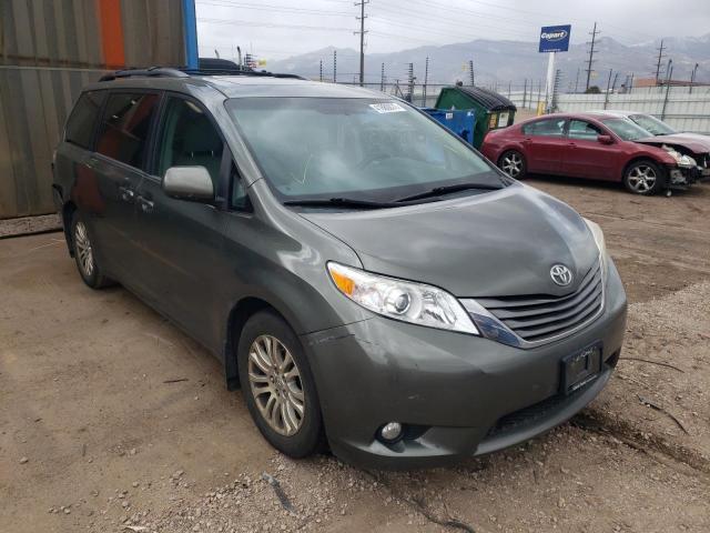 Salvage cars for sale from Copart Colorado Springs, CO: 2012 Toyota Sienna XLE