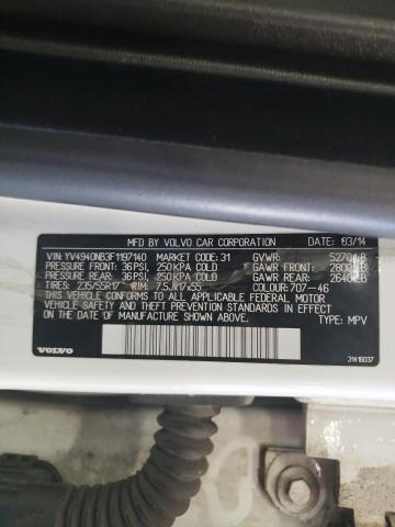 2015 VOLVO XC70 3.2 P YV4940NB3F1197140