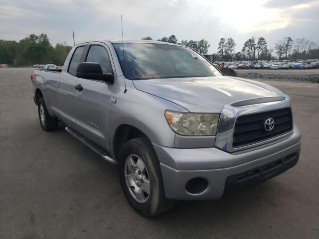 Salvage cars for sale from Copart Dunn, NC: 2007 Toyota Tundra DOU