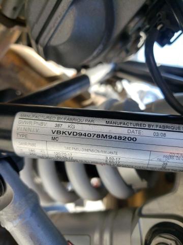 2008 KTM 990 SUPER VBKVD94078M948200
