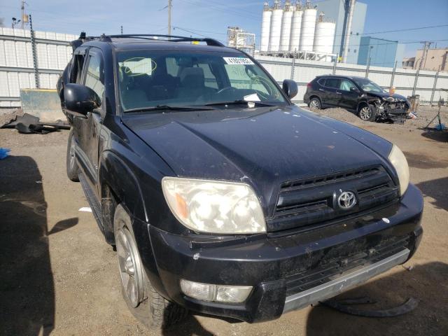 Salvage cars for sale from Copart Chicago Heights, IL: 2004 Toyota 4RUNNERLTD