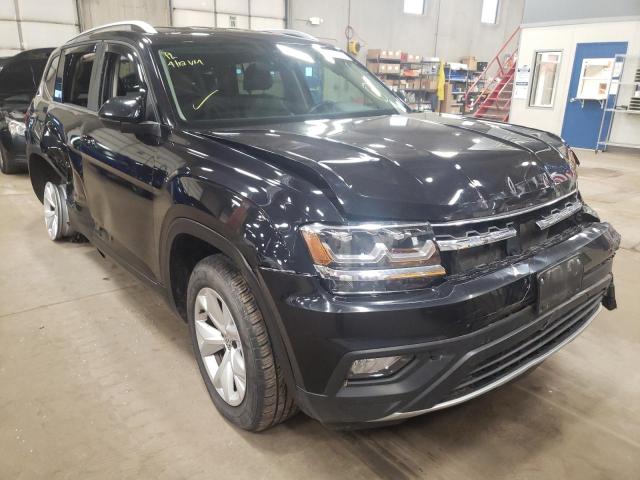 Salvage cars for sale from Copart Blaine, MN: 2019 Volkswagen Atlas SE