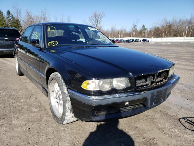Salvage cars for sale from Copart Leroy, NY: 2001 BMW 740 IL