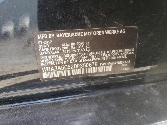 WBA3A5C52DF350678 Bmw 328 I 2013. Фото: 9