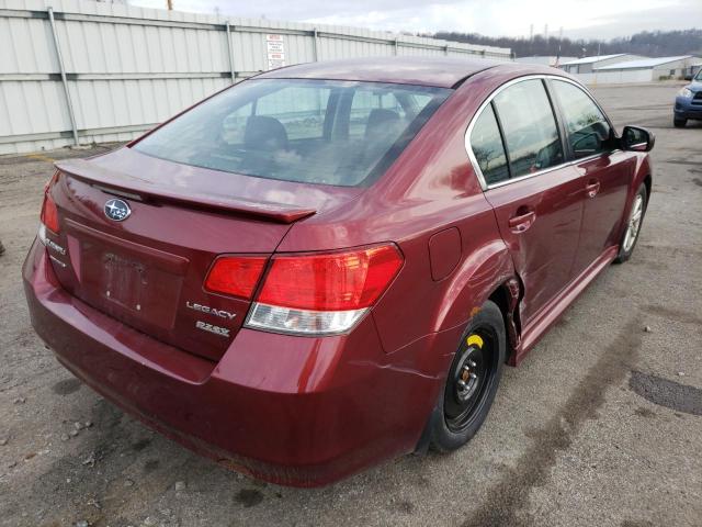 4S3BMBH66A3218056 Subaru Legacy 2.5 2010. Фото: 3