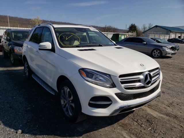 Salvage cars for sale from Copart Grantville, PA: 2016 Mercedes-Benz GLE 350 4M