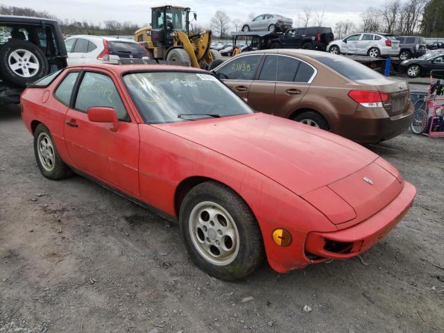 Salvage cars for sale from Copart Grantville, PA: 1987 Porsche 924 S