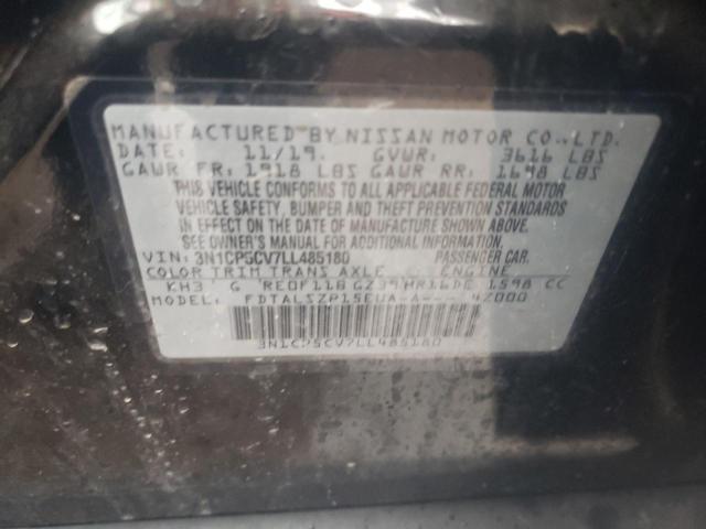 2020 NISSAN KICKS SV 3N1CP5CV7LL485180