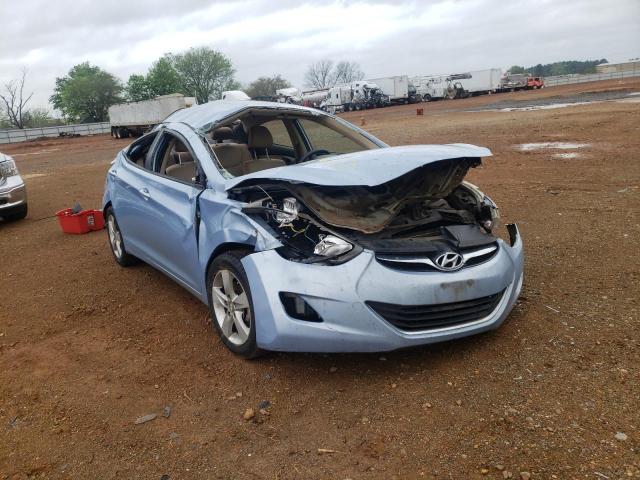 Salvage cars for sale from Copart Longview, TX: 2013 Hyundai Elantra GL