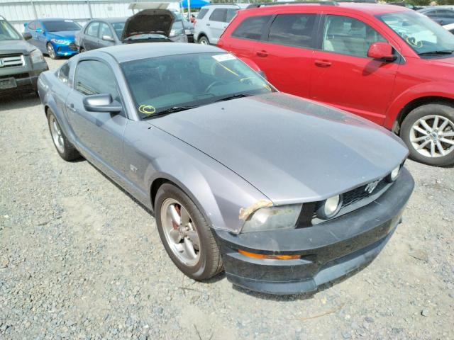 Salvage cars for sale from Copart Sacramento, CA: 2007 Ford Mustang GT