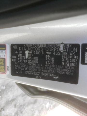 2020 KIA NIRO LXS KNDCM3LD2L5406144