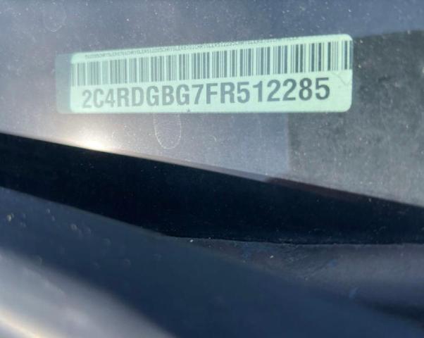 2C4RDGBG7FR512285 Dodge Grand Cara 2015. Фото: 9