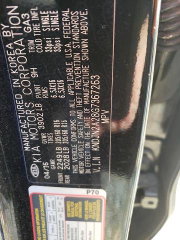 2016 KIA SOUL KNDJN2A28G7367263