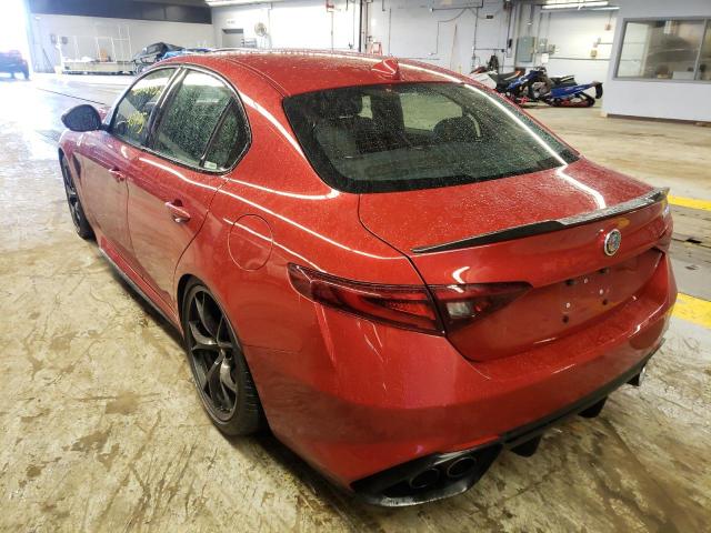 2018 ALFA ROMEO GIULIA QUA ZARFAEAV5J7583596