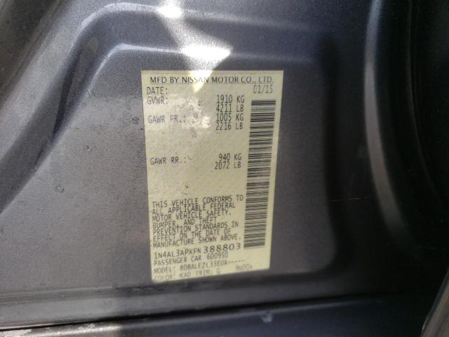 2015 NISSAN ALTIMA 2.5 1N4AL3APXFN388803