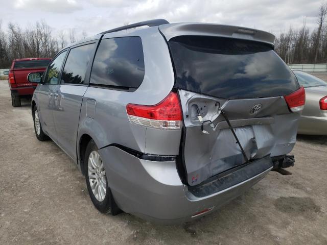 5TDYK3DC0CS230044 Toyota Sienna Xle 2012. Фото: 2
