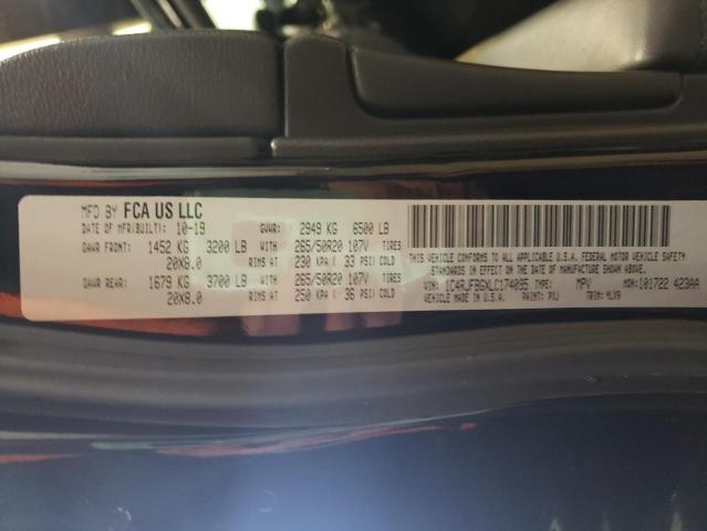 2020 JEEP GRAND CHER 1C4RJFBGXLC174095