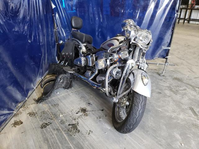 Salvage motorcycles for sale at Spartanburg, SC auction: 1999 Harley-Davidson Flsts