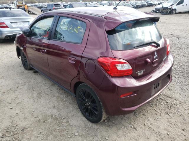 2019 MITSUBISHI MIRAGE LE ML32A5HJ0KH002922